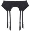 Beatrice Suspender Belt | Black