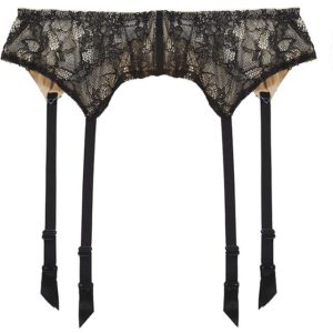 Beatrice Suspender Belt | Champagne