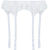 Beatrice Suspender Belt | White